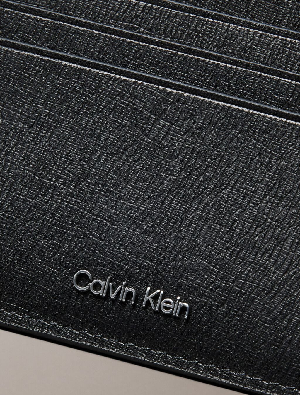 Calvin Klein - Ví đựng thẻ nam Saffiano Card Case