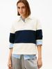 Tommy Hilfiger - Áo Sweatshirt Nữ Gold Button Rugby Terry Sweatshirt