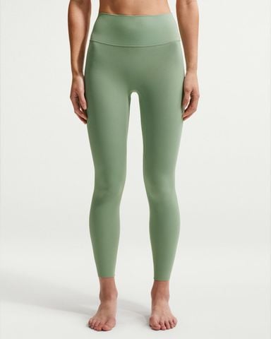 Nike - Quần Dài Ống Bó Thể Thao Nữ Zenvy Women's High-Waisted 7/8 Leggings With No Front Seam