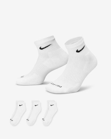 Nike - Vớ thể thao (3 đôi) Nam Everyday Plus Cushioned Training Ankle Socks (3 Pairs)