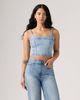 Levi's - Áo thời trang ba lỗ nữ Jadine Lightweight Denim Cami Tank Top - Blue