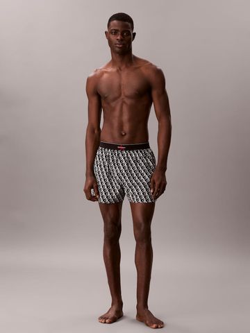 Calvin Klein - Quần Ngủ Nam Monogram Logo Slim Boxer