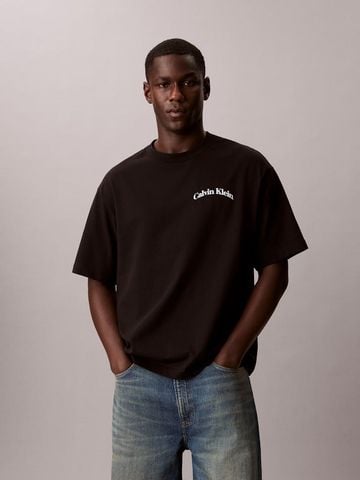 Calvin Klein - Áo Thun Tay Ngắn Nam Relaxed Graphic T-Shirt