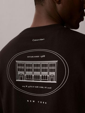 Calvin Klein - Áo Thun Tay Ngắn Nam Relaxed Graphic T-Shirt