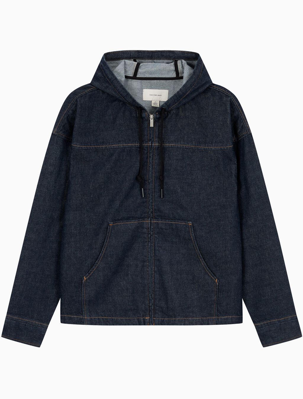 Calvin Klein - Áo khoác nam CK Denim Zip Front Hoodie