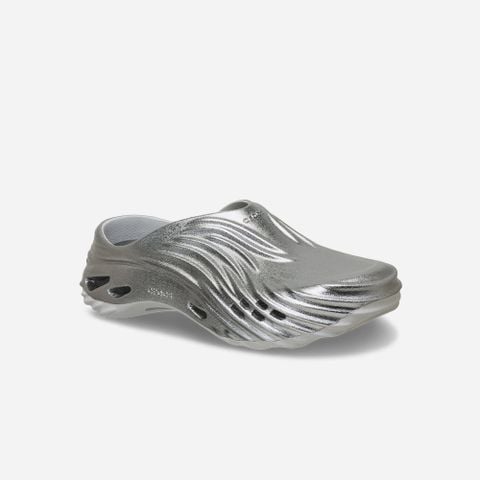 Crocs - Giày Clog Nam Nữ Echo Wave Clogs - Gray Lifestyle