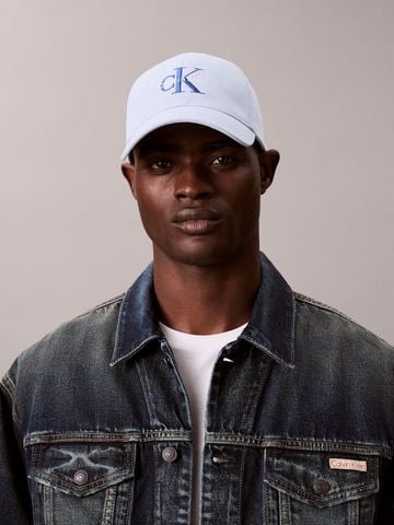Calvin Klein - Nón lưỡi trai nam Monogram Logo Baseball Cap