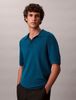 Calvin Klein - Áo len nam Tech Knit Viscose Polo