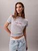Calvin Klein - Áo thun thời trang nữ Monogram T-shirt