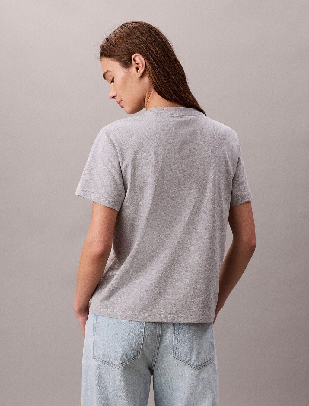 Calvin Klein - Áo thun thời trang nữ Monogram T-shirt