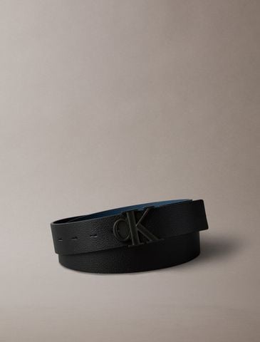 Calvin Klein - Thắt lưng nam Monogram Buckle 35mm Reversible Belt - 3