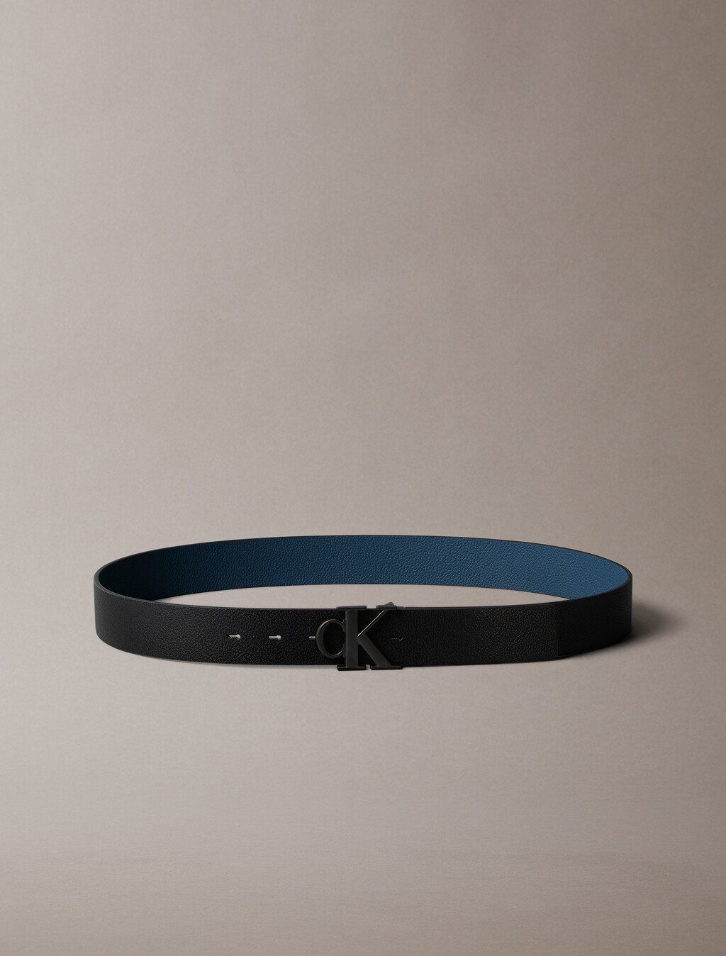 Calvin Klein - Thắt lưng nam Monogram Buckle 35mm Reversible Belt