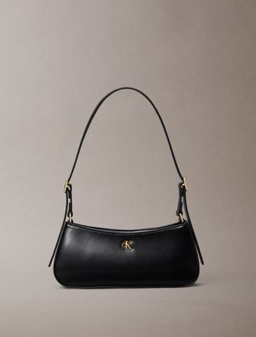 Calvin Klein - Túi nữ Ck Monogram Logo Hardware Shoulder Bag