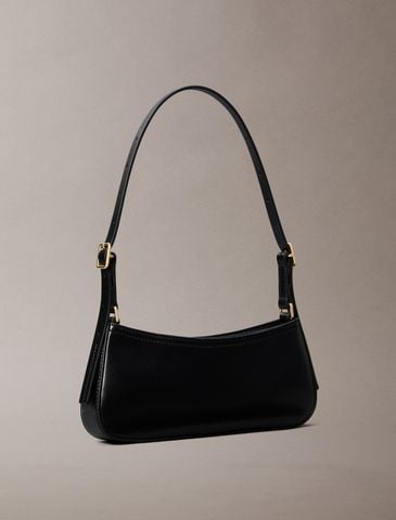 Calvin Klein - Túi nữ Ck Monogram Logo Hardware Shoulder Bag - 2