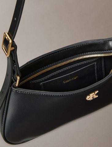 Calvin Klein - Túi nữ Ck Monogram Logo Hardware Shoulder Bag - 3