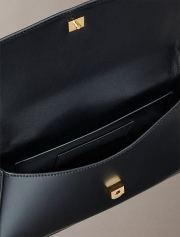 Calvin Klein - Túi nữ Ck Monogram Logo Hardware Chain Shoulder Bag - 3
