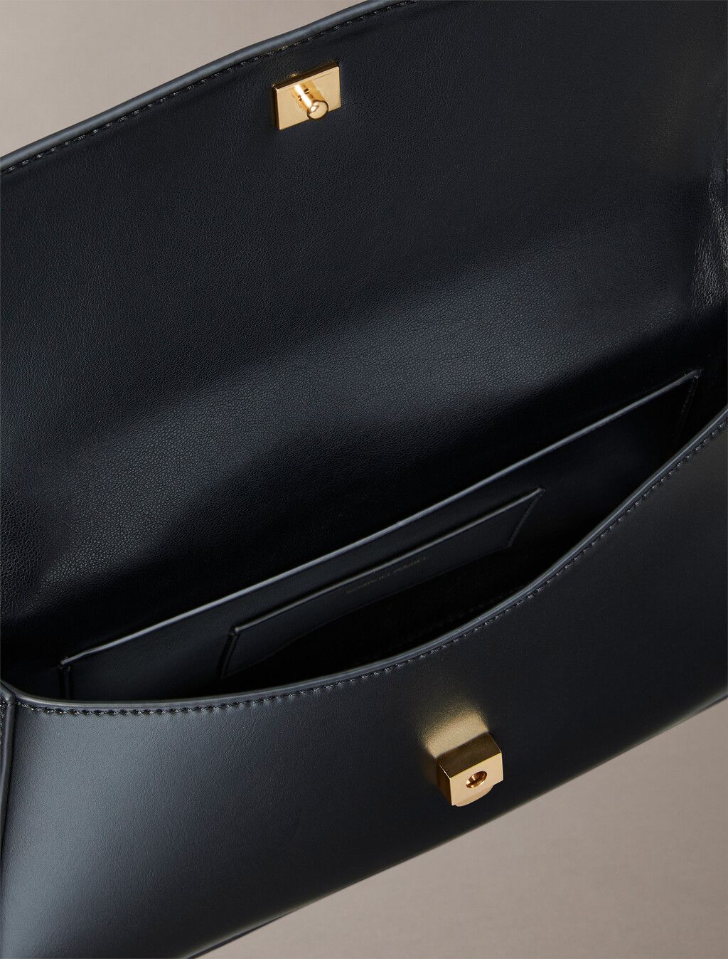 Calvin Klein - Túi nữ Ck Monogram Logo Hardware Chain Shoulder Bag