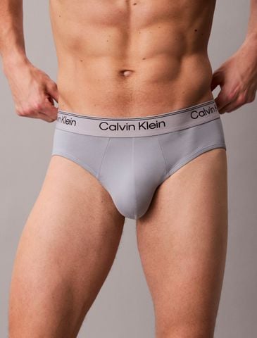 Calvin Klein - Bộ 3 quần lót nam 3 Pack Hip Briefs - Microfibre Stretch - 2