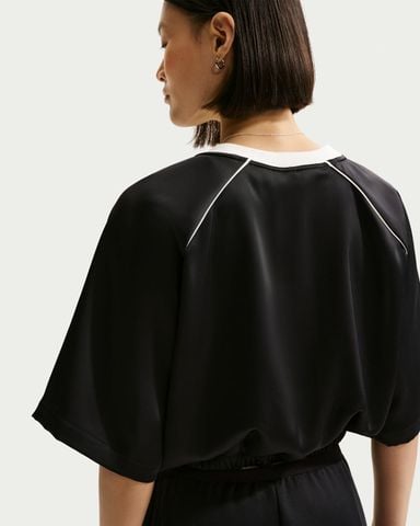 Nike - Áo Tay Ngắn Thể Thao Nữ Women's Oversized Satin Top