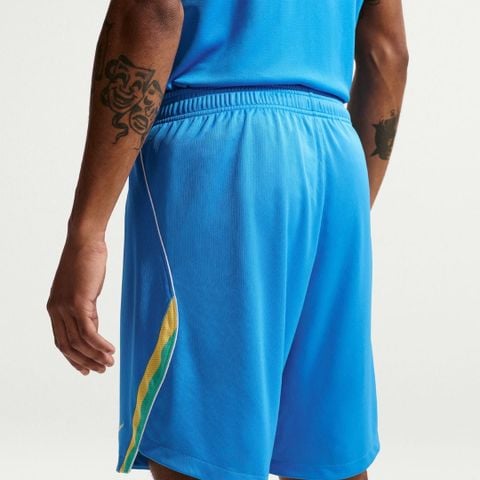 Nike - Quần Ngắn Thể Thao Nam Brazil 2026 Stadium Home Dri-FIT Football Replica Shorts