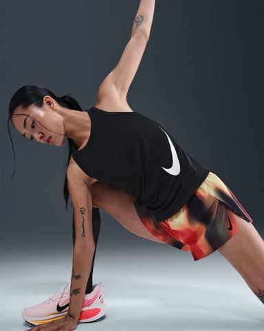 Nike - Áo ba lỗ thể thao Nữ Tempo Swoosh Run Women's Dri-FIT Running Tank Top - 4