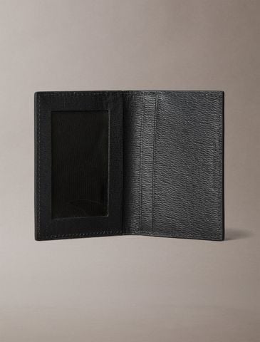 Calvin Klein - Ví nam Saffiano Leather Bifold Wallet with Coin Pouch - 2