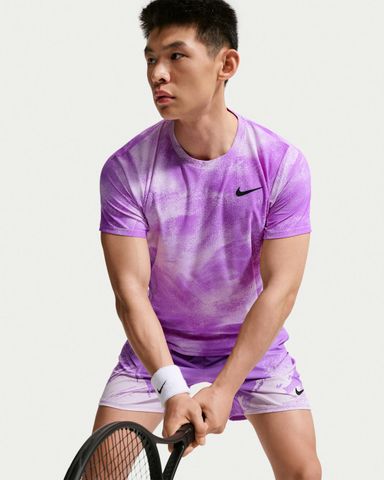 Nike - Áo Tay Ngắn Thể Thao Nam NikeCourt Slam Men's Dri-FIT ADV Tennis Top