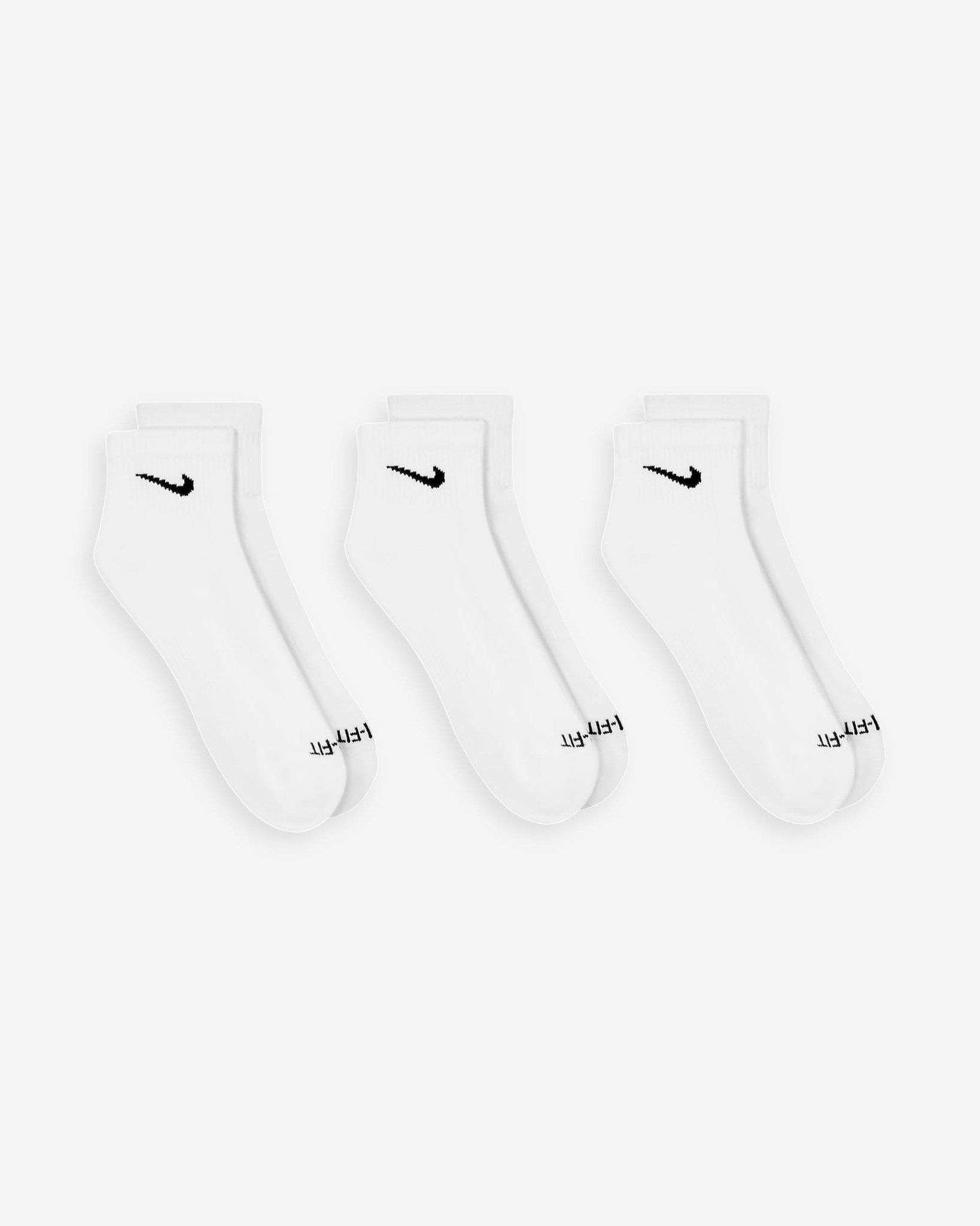 Nike - Vớ thể thao (3 đôi) Nam Everyday Plus Cushioned Training Ankle Socks (3 Pairs)