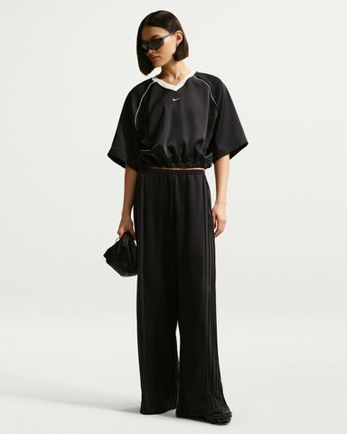 Nike - Áo Tay Ngắn Thể Thao Nữ Women's Oversized Satin Top