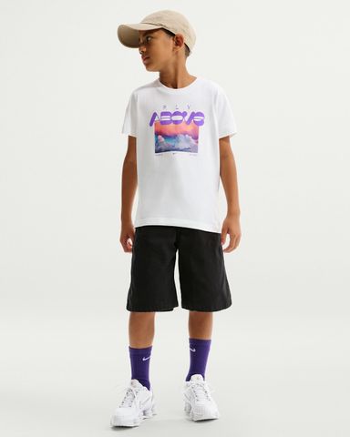 Nike - Áo Tay Ngắn Thể Thao Trẻ Em Sportswear Older Kids' T-Shirt