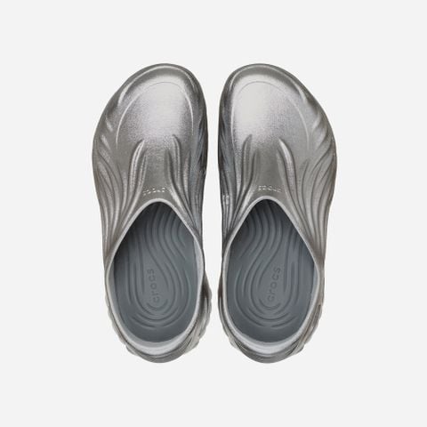 Crocs - Giày Clog Nam Nữ Echo Wave Clogs - Gray Lifestyle
