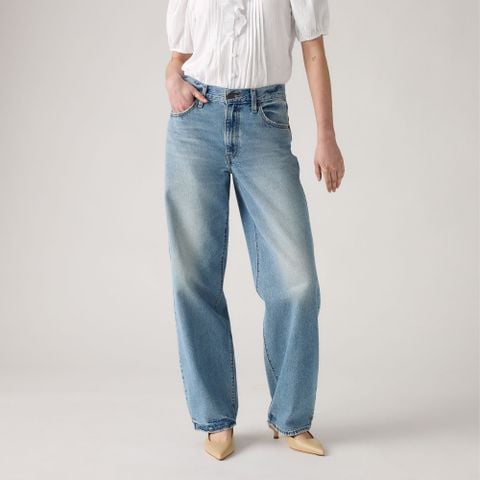 Levi's - Quần Jean Dài Nữ Baggy Dad Jeans