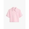 Tommy Hilfiger - Áo Thun Có Cổ Nữ Cotton Lycra Relaxed Short Sleeve Polo