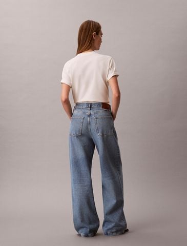 Calvin Klein - Quần Jeans Dài Nữ Low Rise Baggy Jeans