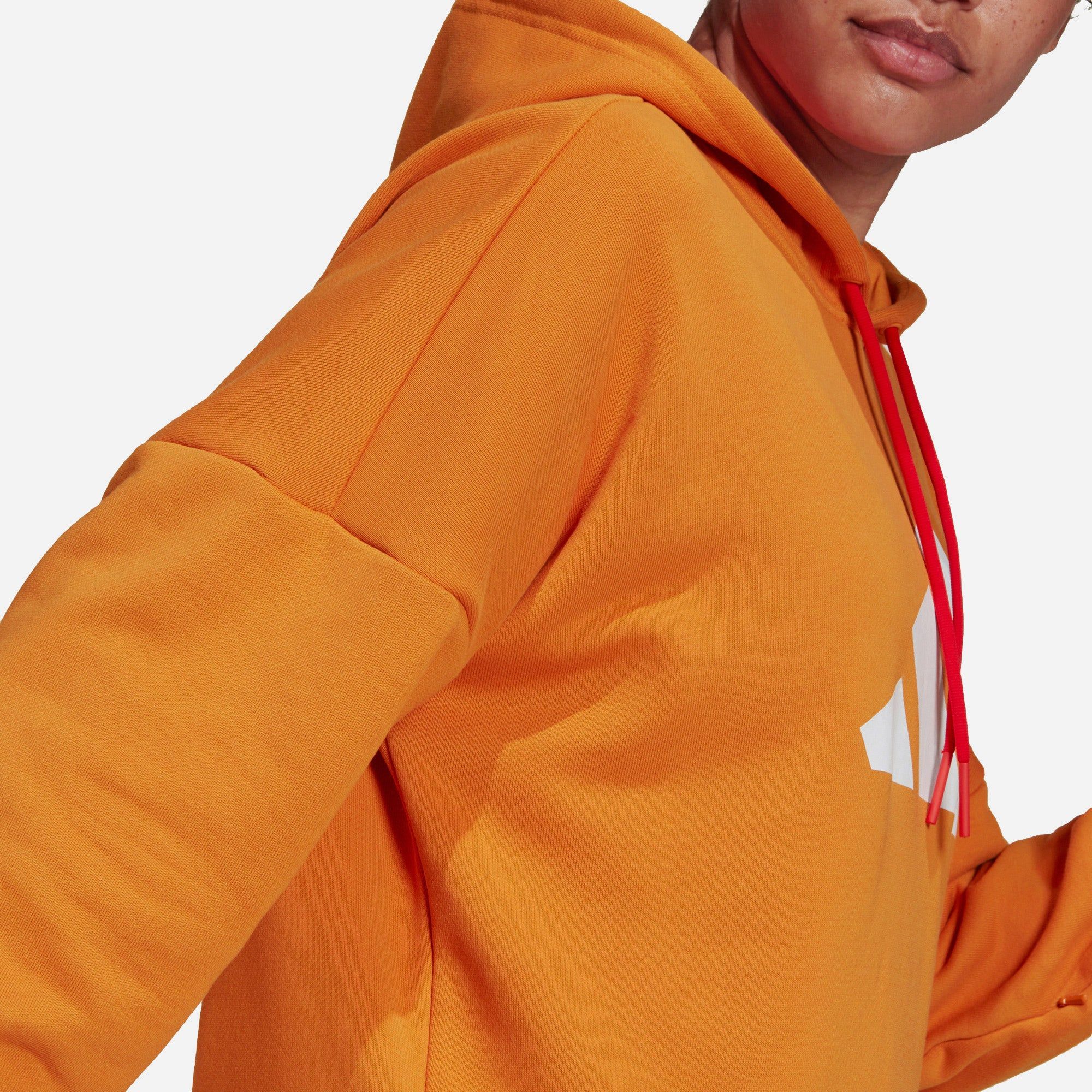 adidas - Áo khoác có mũ trùm đầu Nữ Women's Adidas Future Icons Hoodie - Orange
