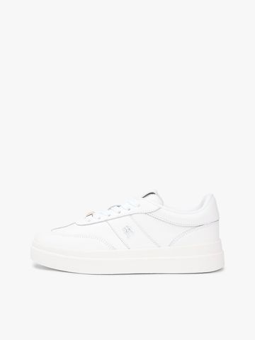Tommy Hilfiger - Giày Sneakers Nữ Debossed TH Monogram Leather Court Trainers
