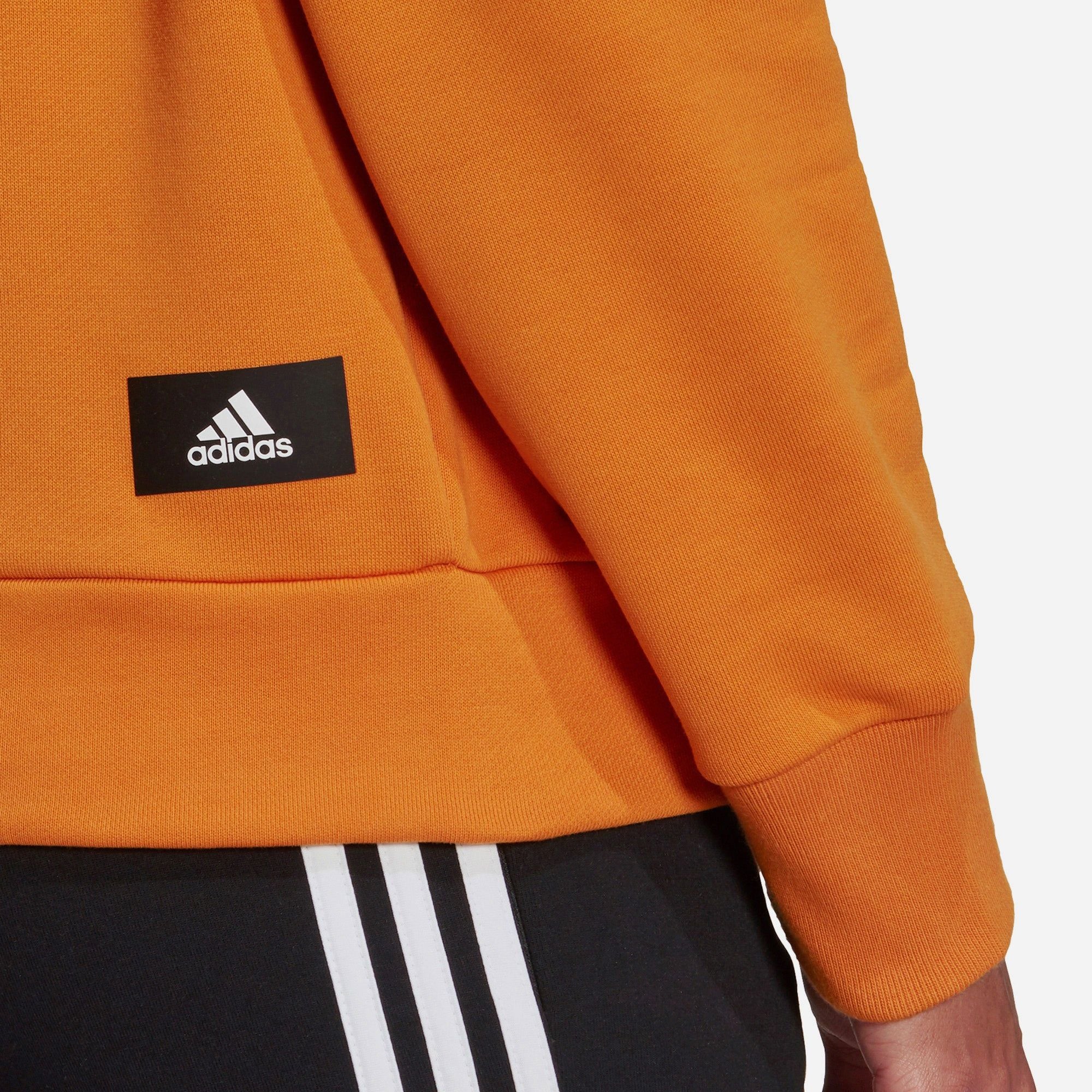 adidas - Áo khoác có mũ trùm đầu Nữ Women's Adidas Future Icons Hoodie - Orange