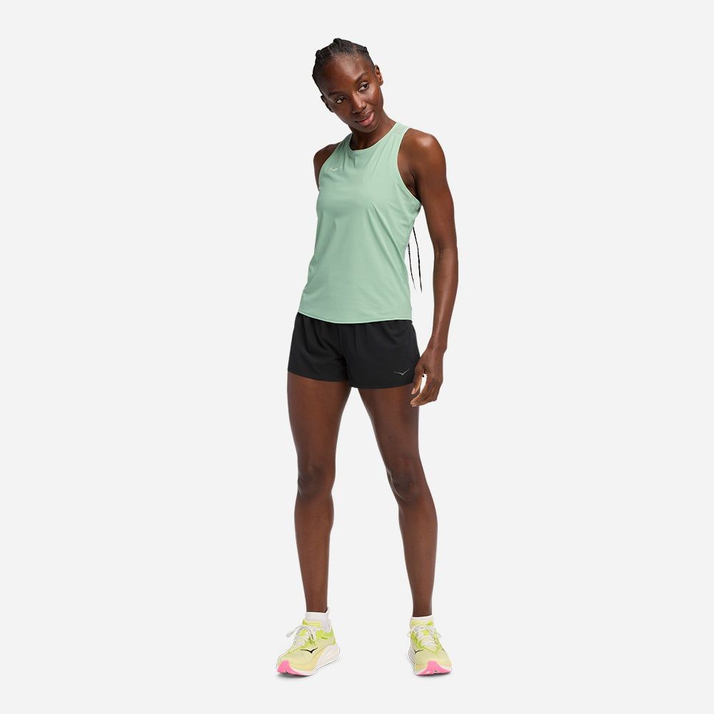 Hoka - Áo ba lỗ chạy bộ nữ Airolite Tank 2.0 Running