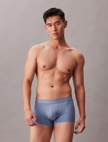 Calvin Klein - Quần Lót Nam Black Microfiber Stretch Low Rise Trunk