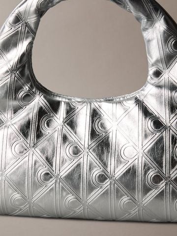 Calvin Klein - Túi xách nữ Puffer Emblem Logo Metallic Mini Bag