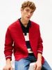 Tommy Hilfiger - Áo khoác len mỏng tay dài nam Jacquard V-Neck Cardigan