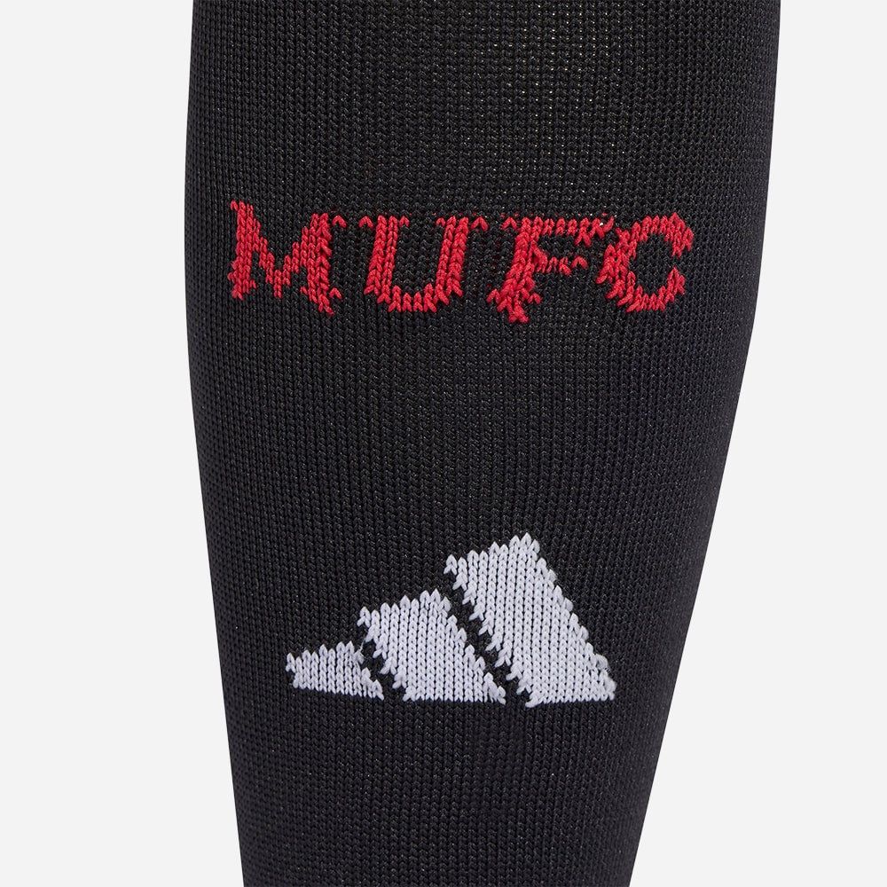 adidas - Vớ cao cổ Nam Nữ Adidas Manchester United 25/26 Home Football Socks - Black