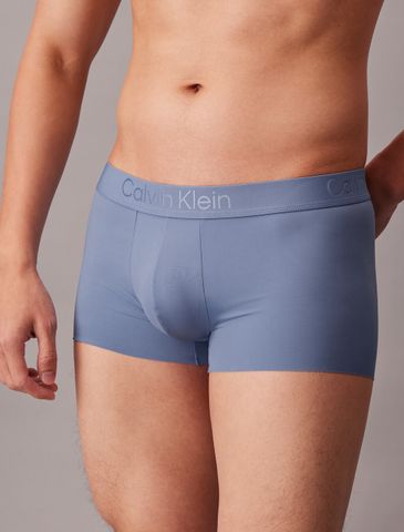 Calvin Klein - Quần Lót Nam Black Microfiber Stretch Low Rise Trunk