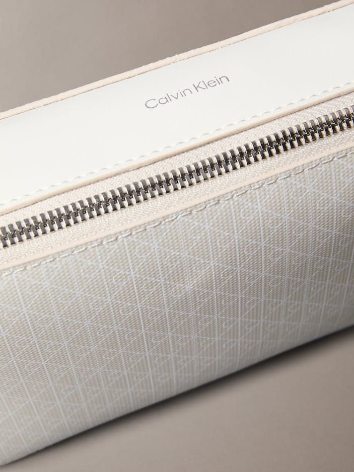 Calvin Klein - Túi xách nữ Allover Monogram Logo Camera Bag