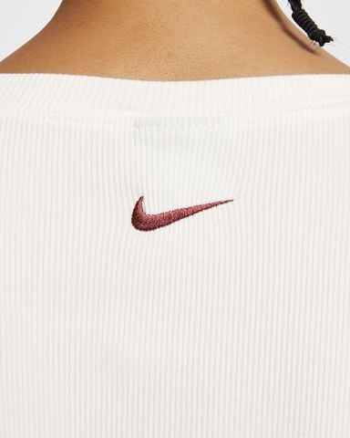 Nike - Áo phông tay ngắn thể thao Nữ Sportswear Women's Tight Ribbed T-Shirt