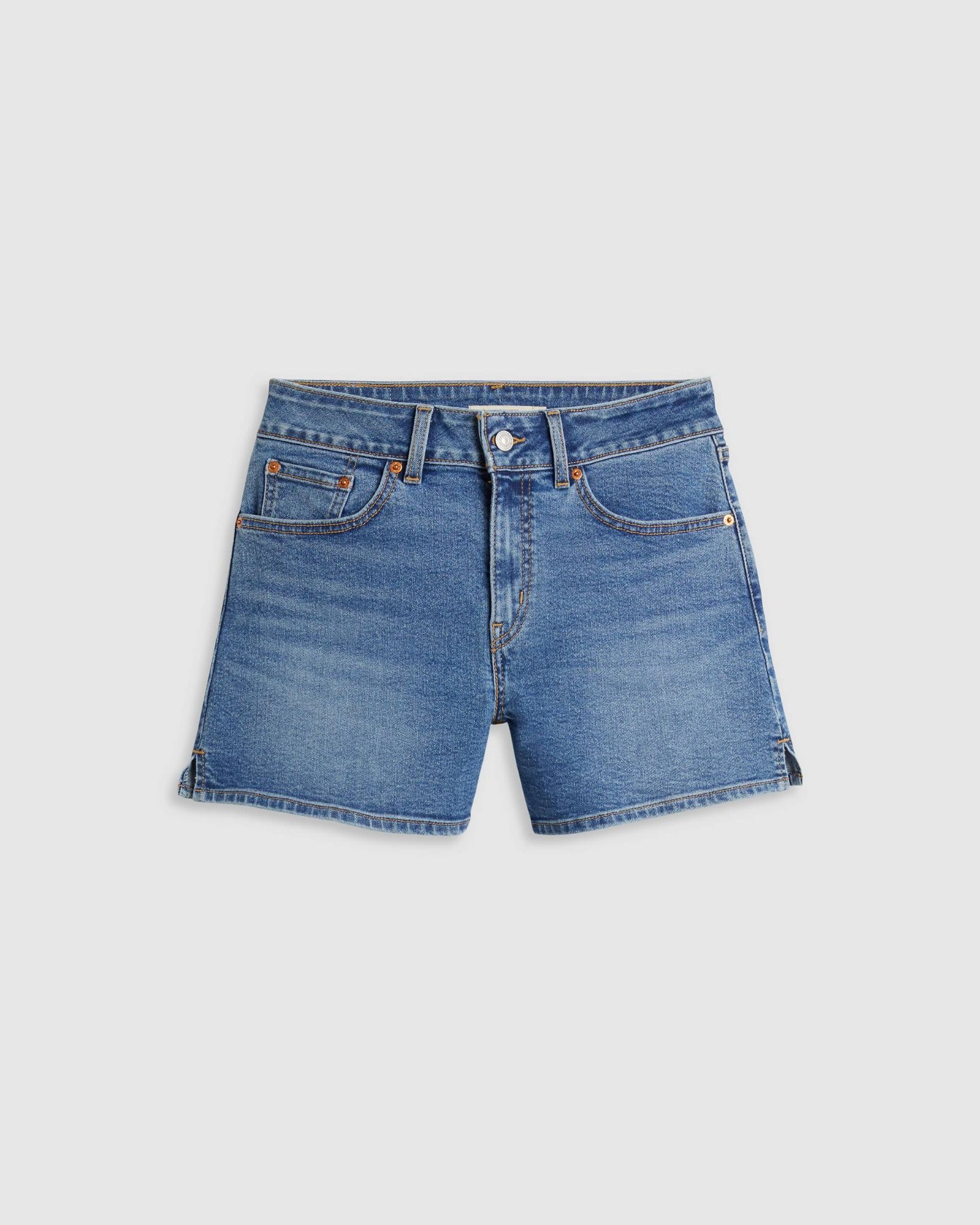 Levi's - Quần jeans ngắn nữ A-line Women's Shorts - Medium Wash