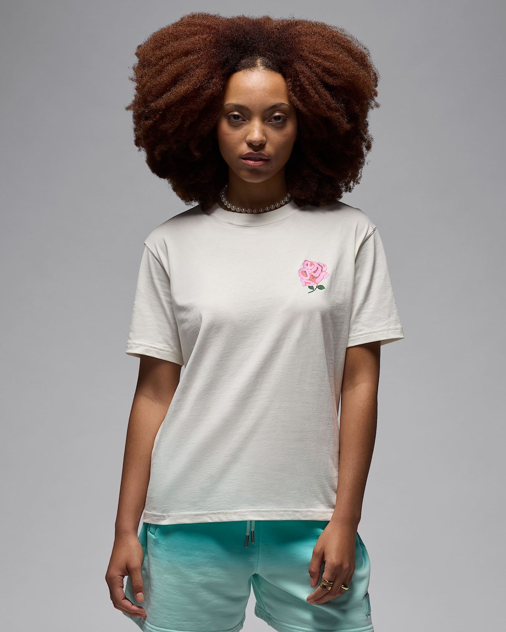 Nike - Áo thun tay ngắn thể thao Nữ Jordan Women's Graphic T-Shirt