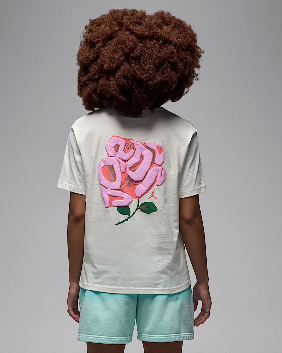 Nike - Áo thun tay ngắn thể thao Nữ Jordan Women's Graphic T-Shirt