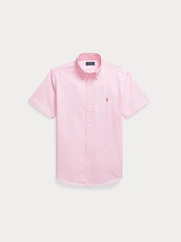 Ralph Lauren - Áo Sơ Mi Tay Ngắn Nam Custom Fit Oxford Shirt