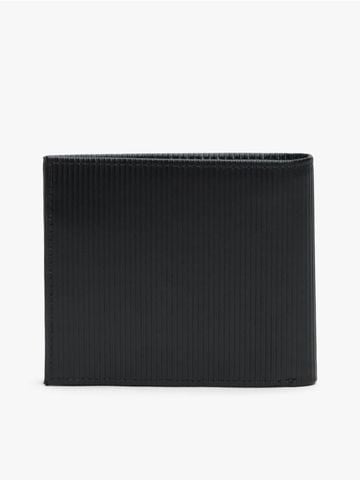 Tommy Hilfiger - Ví nam Hilfiger Flag Ribbed Leather Bifold Wallet